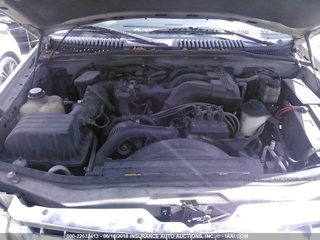 1FMZU63K55UB57031 - 2005 FORD EXPLORER XLT/XLT SPORT/NBX 银色 照片 10