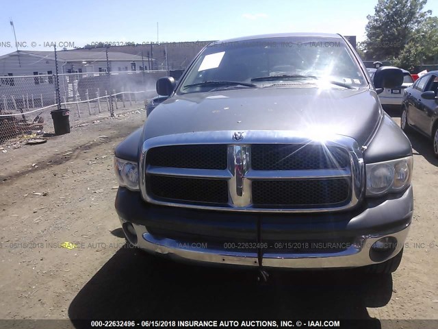 3D7HU18Z72G142883 - 2002 DODGE RAM 1500 GRAY photo 6