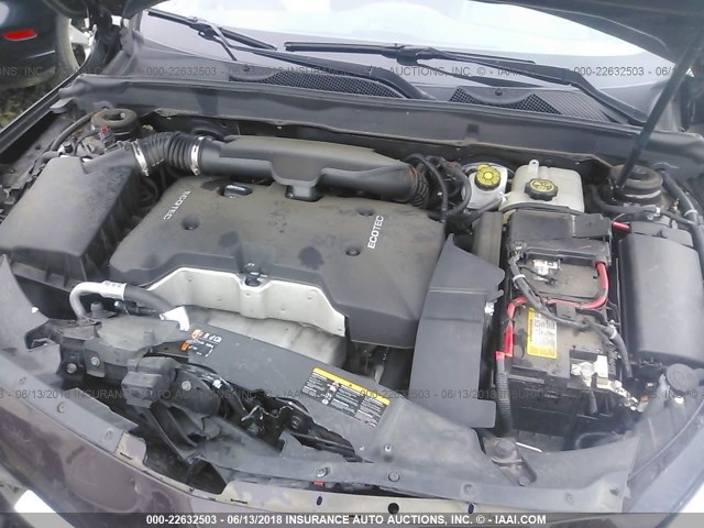 1G11C5SL4FF153835 - 2015 CHEVROLET MALIBU 1LT 勃艮第红 照片 10