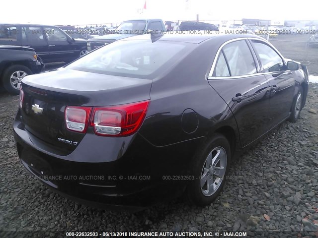 1G11C5SL4FF153835 - 2015 CHEVROLET MALIBU 1LT 勃艮第红 照片 4