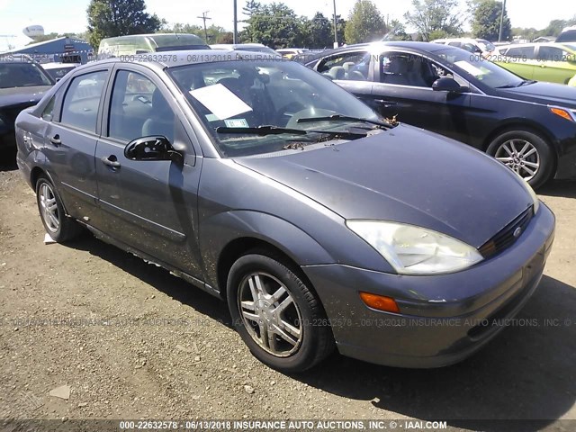 1FAFP34P82W237971 - 2002 FORD FOCUS SE/SE COMFORT GRAY photo 1