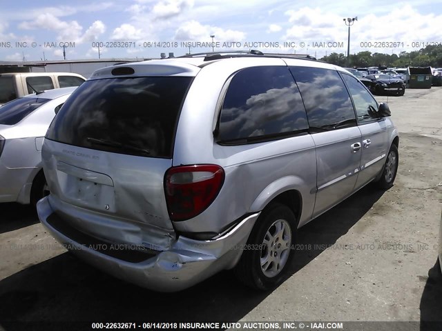 2B8GP44G01R112308 - 2001 DODGE GRAND CARAVAN SPORT SILVER photo 4