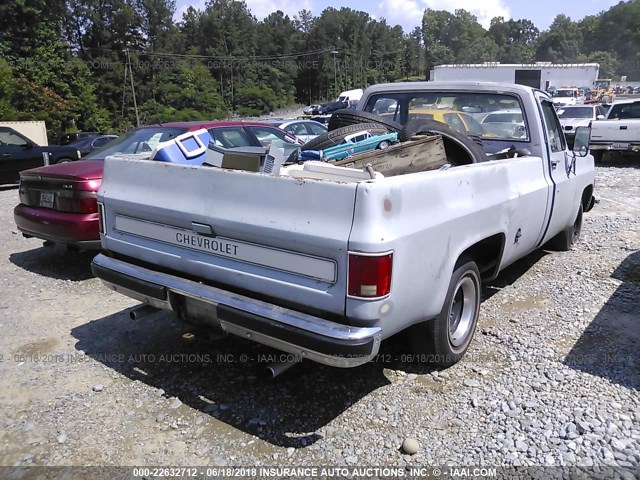 CCL146A103046 - 1976 CHEVROLET C10 GRAY photo 4