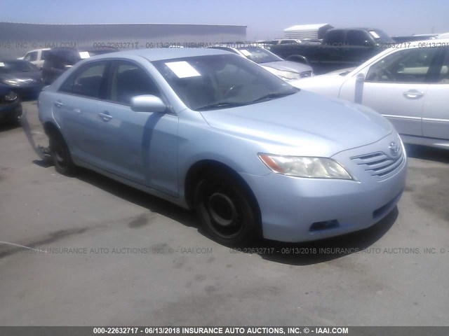 4T1BE46K27U638842 - 2007 TOYOTA CAMRY NEW GENERAT CE/LE/XLE/SE BLUE photo 1
