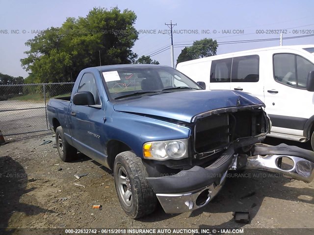 1D7HA16K03J652894 - 2003 DODGE RAM 1500 ST BLUE photo 1