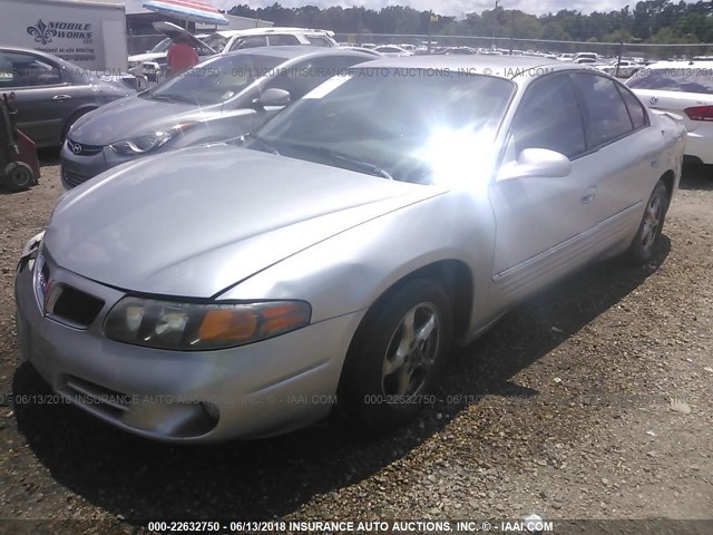 1G2HX54K24U211758 - 2004 PONTIAC BONNEVILLE SE SILVER photo 2