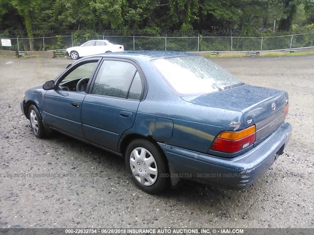 2T1AE09B1RC061418 - 1994 TOYOTA COROLLA LE/DX BLUE photo 3