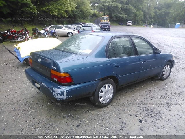 2T1AE09B1RC061418 - 1994 TOYOTA COROLLA LE/DX BLUE photo 4