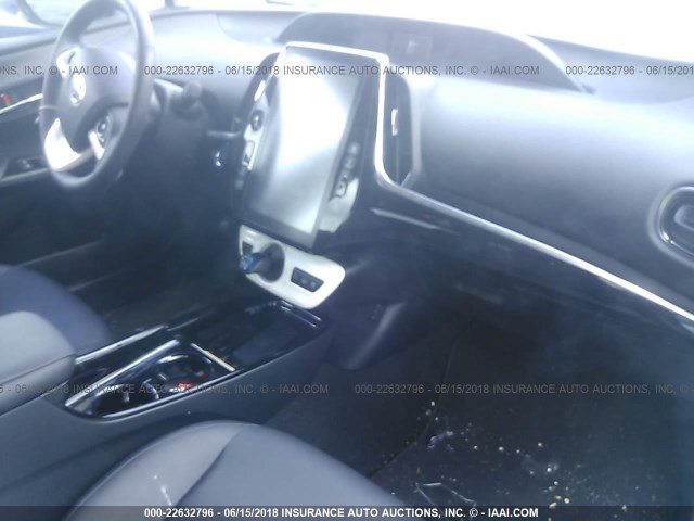 JTDKARFP9H3049402 - 2017 TOYOTA PRIUS PRIME  青绿色 照片 5