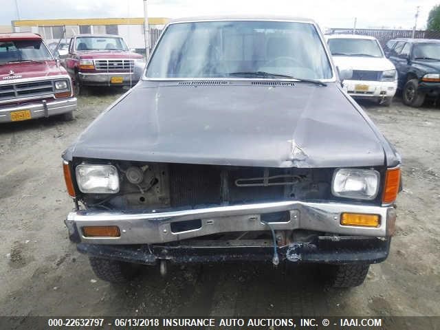 JT4RN67P6J5090306 - 1988 TOYOTA PICKUP XTRACAB RN67 DLX GRAY photo 6