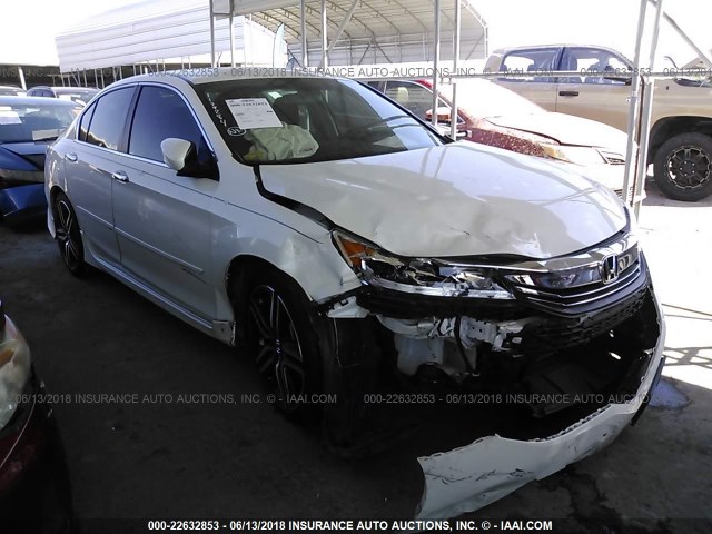 1HGCR2F19HA279096 - 2017 HONDA ACCORD SPORT SPECIAL EDITION WHITE photo 1