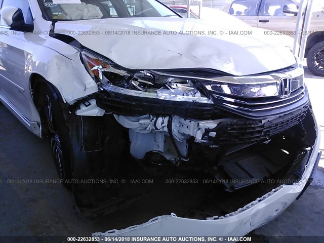 1HGCR2F19HA279096 - 2017 HONDA ACCORD SPORT SPECIAL EDITION WHITE photo 6