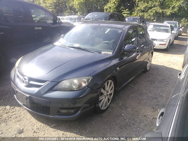 JM1BK34L281178636 - 2008 MAZDA SPEED 3 灰色 照片 2