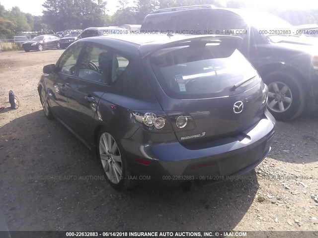 JM1BK34L281178636 - 2008 MAZDA SPEED 3 灰色 照片 3