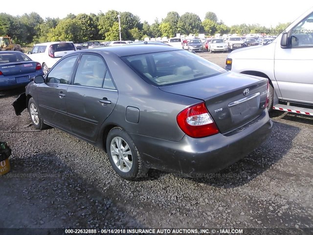 4T1BF32K84U568417 - 2004 TOYOTA CAMRY LE/XLE/SE 灰色 照片 3