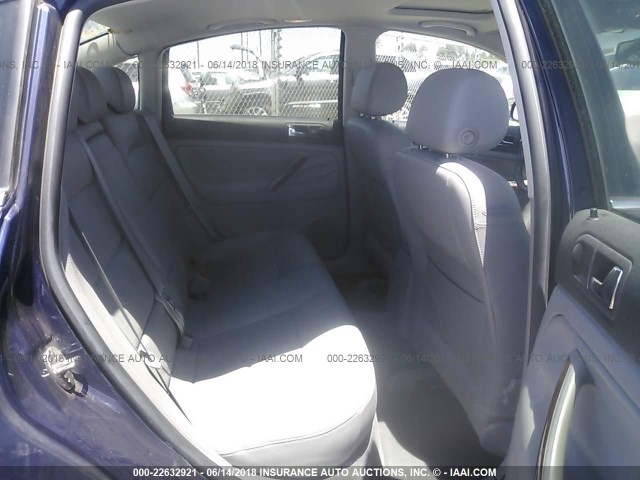 WVWRH63BX2P134329 - 2002 VOLKSWAGEN PASSAT GLX 深蓝色 照片 8