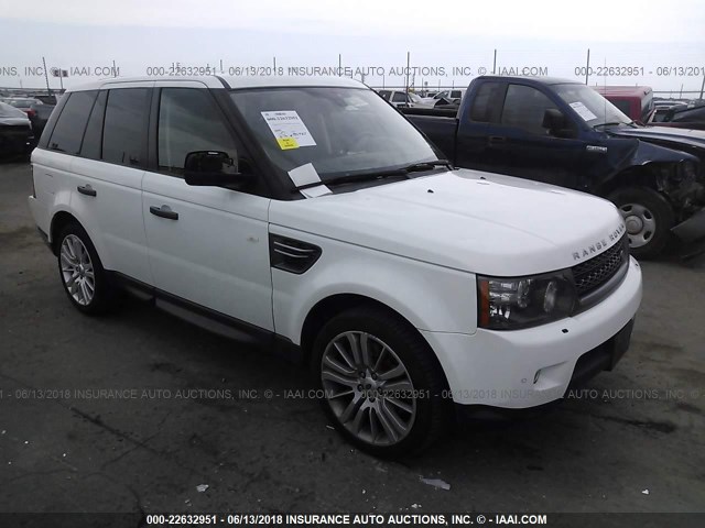 SALSK2D40BA299264 - 2011 LAND ROVER RANGE ROVER SPORT LUX WHITE photo 1