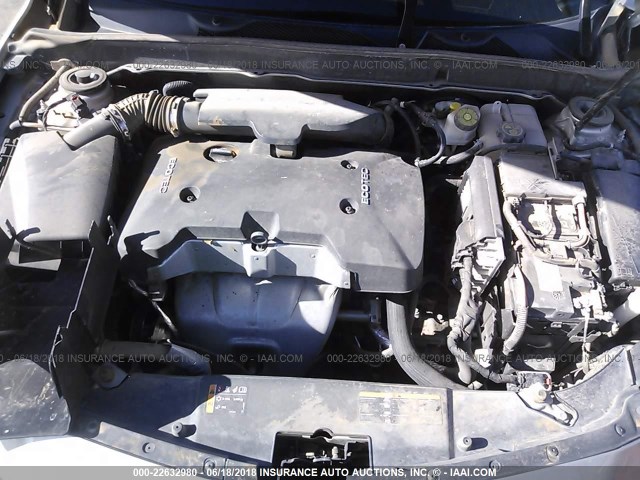 1G11B5SL6EF191942 - 2014 CHEVROLET MALIBU LS GRAY photo 10