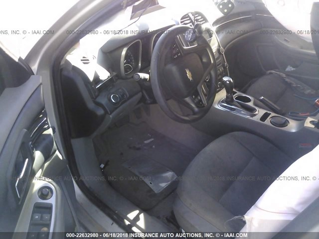1G11B5SL6EF191942 - 2014 CHEVROLET MALIBU LS GRAY photo 5