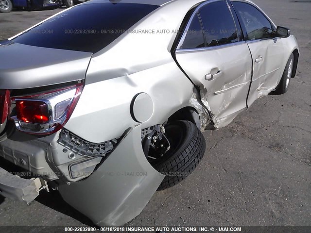 1G11B5SL6EF191942 - 2014 CHEVROLET MALIBU LS GRAY photo 6