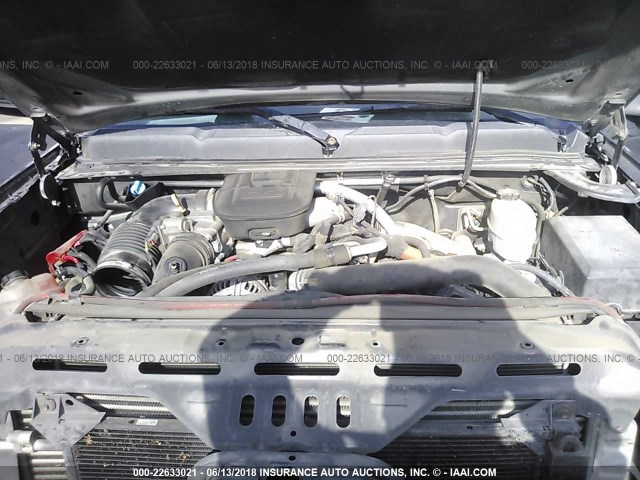 1GC4C0C83BF144278 - 2011 CHEVROLET SILVERADO C3500 LT GRAY photo 10