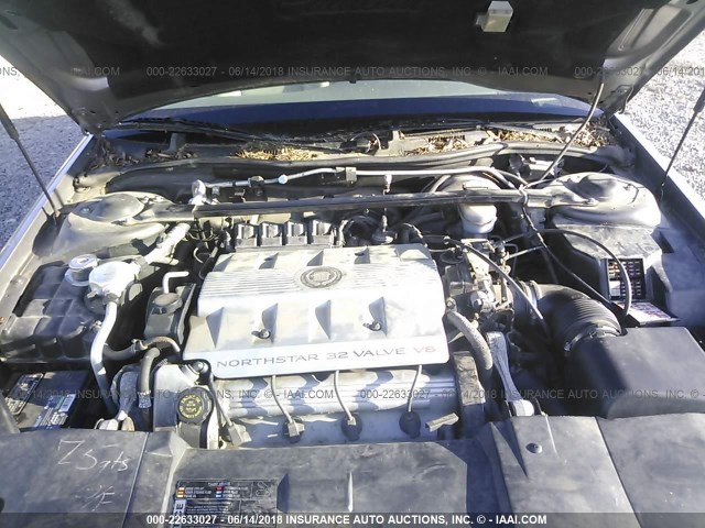 1G6KS52YXVU806370 - 1997 CADILLAC SEVILLE SLS SILVER photo 10