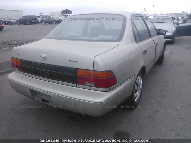 1NXAE09B8SZ336951 - 1995 TOYOTA COROLLA LE/DX 棕色 照片 4