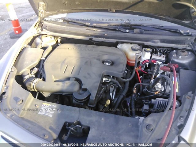 1G1ZA5E16BF235756 - 2011 CHEVROLET MALIBU LS BROWN photo 10