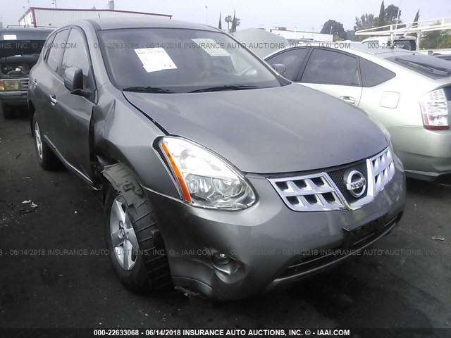 JN8AS5MT7DW543997 - 2013 NISSAN ROGUE S/SV GRAY photo 1