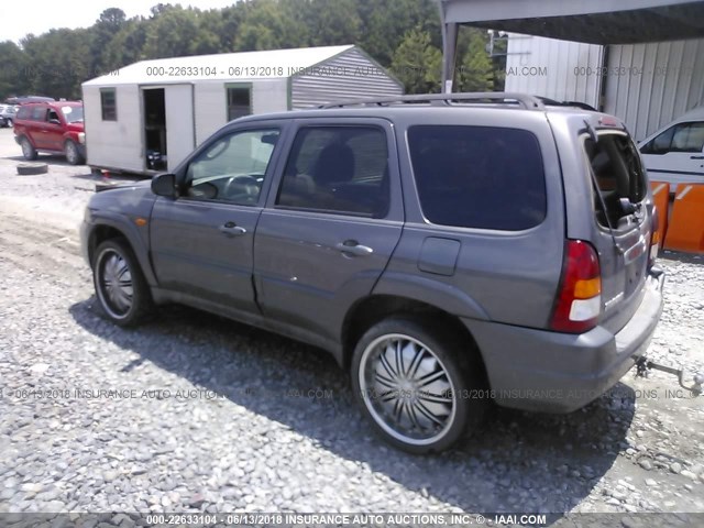 4F2CZ96124KM11188 - 2004 MAZDA TRIBUTE ES 灰色 照片 3