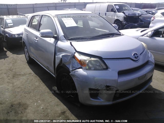 JTKKU10408J003646 - 2008 TOYOTA SCION XD SILVER photo 1