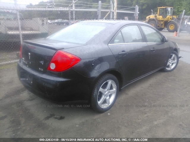 1G2ZG57N994185824 - 2009 PONTIAC G6 BLACK photo 4