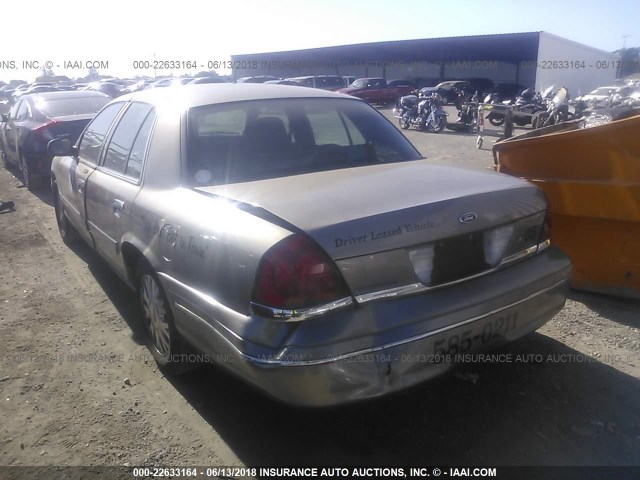 2FAFP74W33X207667 - 2003 FORD CROWN VICTORIA LX Pewter photo 3