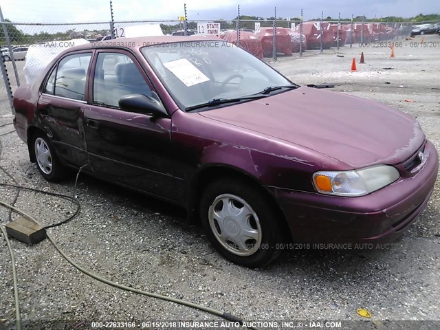 1NXBR12E8YZ370495 - 2000 TOYOTA COROLLA VE/CE/LE 红色 照片 1