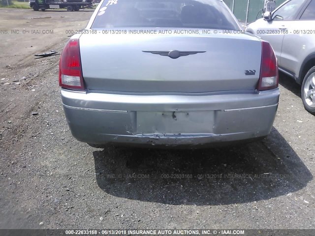 2C3KA53G87H611495 - 2007 CHRYSLER 300 TOURING GRAY photo 6