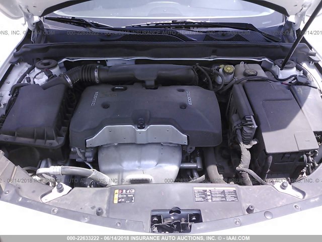 1G11A5SL7EF152151 - 2014 CHEVROLET MALIBU LS WHITE photo 10