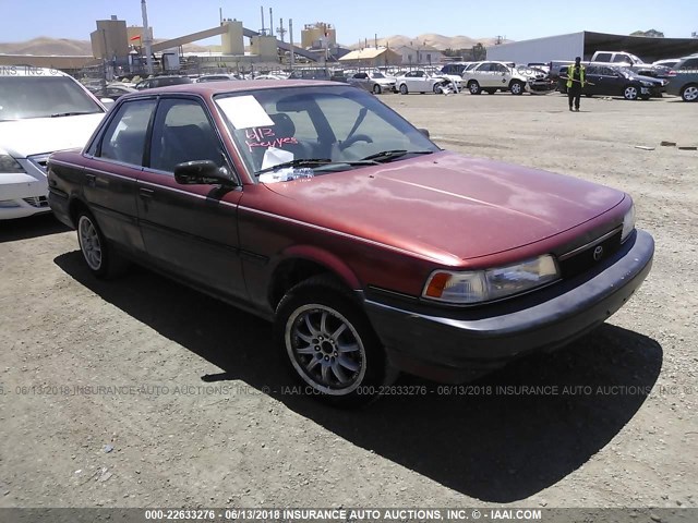4T1SV21E6LU243045 - 1990 TOYOTA CAMRY DLX 勃艮第红 照片 1