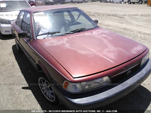 4T1SV21E6LU243045 - 1990 TOYOTA CAMRY DLX BURGUNDY photo 6