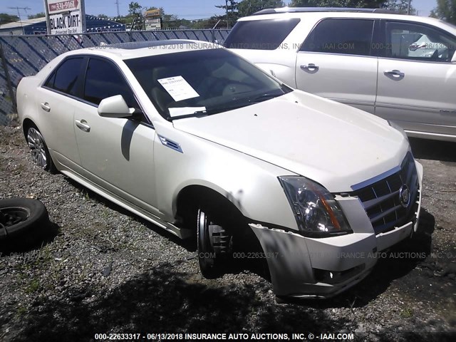 1G6DS5EV9A0116749 - 2010 CADILLAC CTS PREMIUM COLLECTION WHITE photo 1