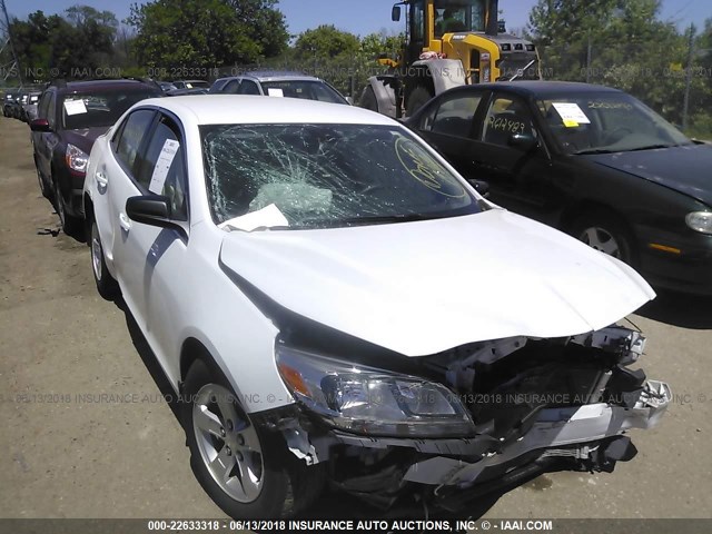 1G11B5SL4FF120062 - 2015 CHEVROLET MALIBU LS WHITE photo 1