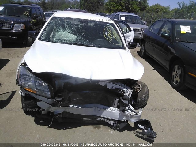 1G11B5SL4FF120062 - 2015 CHEVROLET MALIBU LS WHITE photo 6