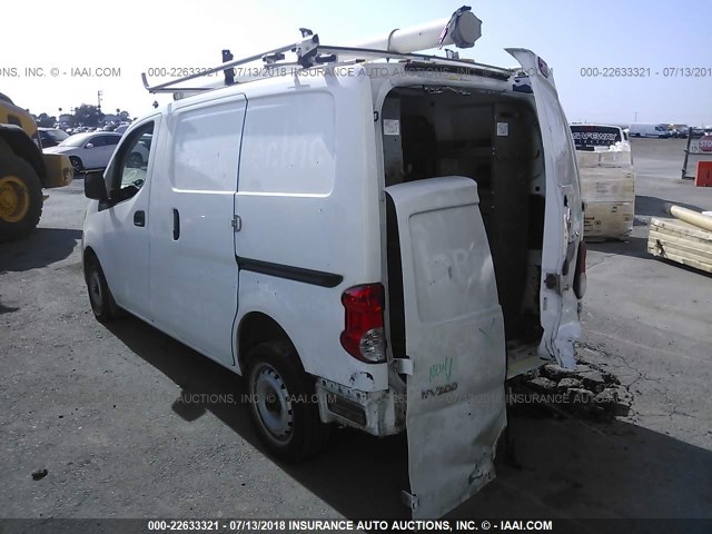 3N6CM0KN9EK701269 - 2014 NISSAN NV200 2.5S/2.5SV WHITE photo 3