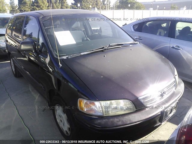 JHMRA386XWC010457 - 1998 HONDA ODYSSEY LX/EX PURPLE photo 1