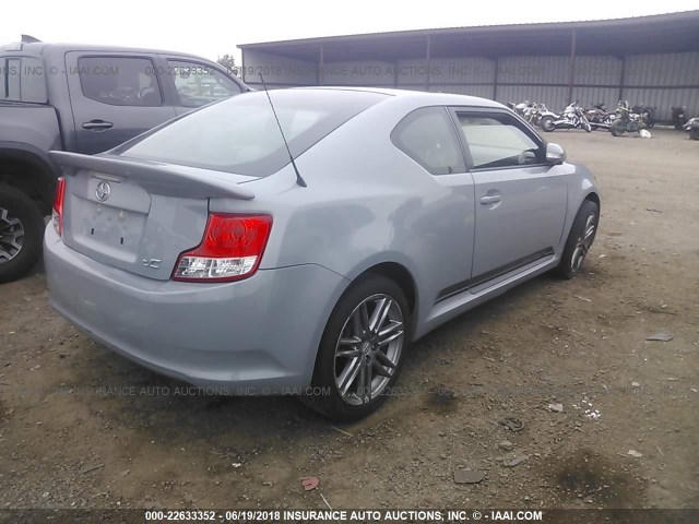 JTKJF5C75C3030339 - 2012 TOYOTA SCION TC 棕色 照片 4