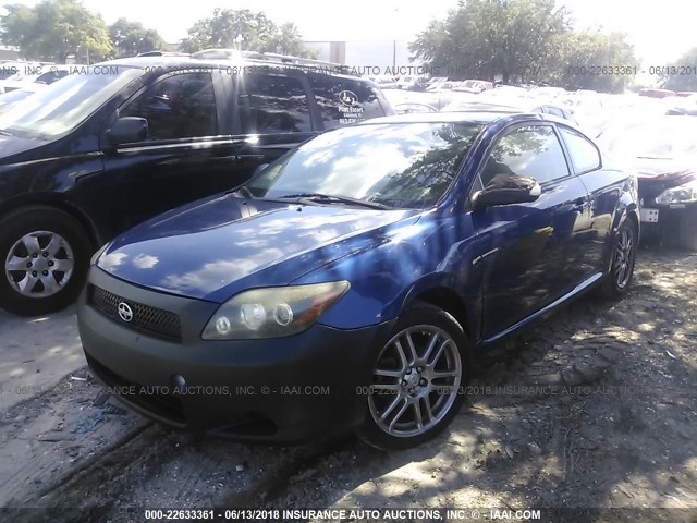 JTKDE167090284541 - 2009 TOYOTA SCION TC 蓝色 照片 2
