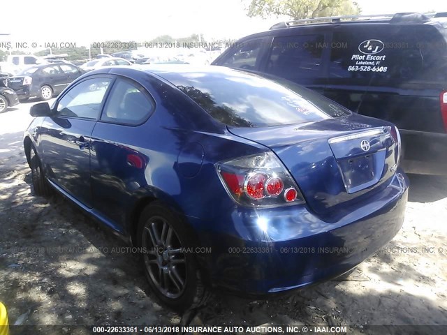 JTKDE167090284541 - 2009 TOYOTA SCION TC 蓝色 照片 3