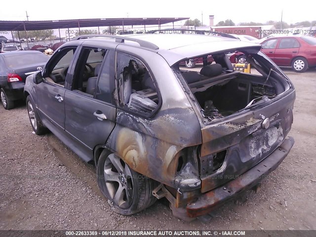 5UXFB53586LV25001 - 2006 BMW X5 4.4I GRAY photo 6