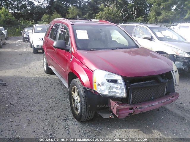 2CNALFEW8A6406950 - 2010 CHEVROLET EQUINOX LTZ RED photo 1