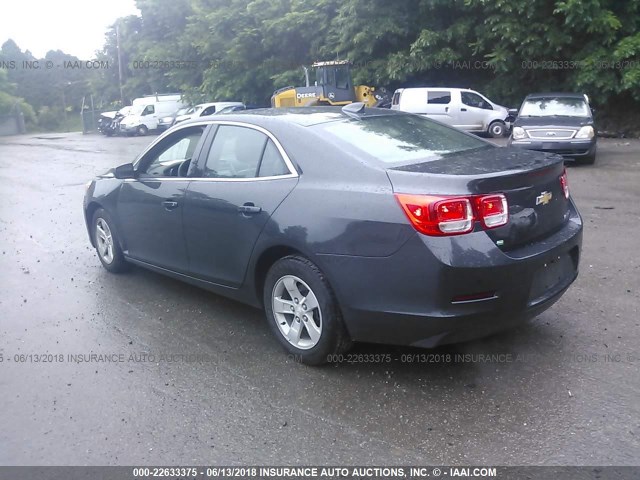 1G11C5SA2GU146314 - 2016 CHEVROLET MALIBU LIMITED LT GRAY photo 3