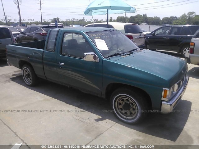 1N6SD16S9SC427185 - 1995 NISSAN TRUCK KING CAB XE GREEN photo 1